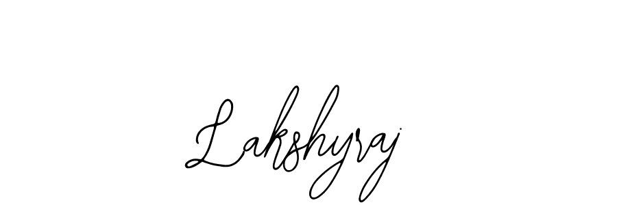 You should practise on your own different ways (Bearetta-2O07w) to write your name (Lakshyraj) in signature. don't let someone else do it for you. Lakshyraj signature style 12 images and pictures png