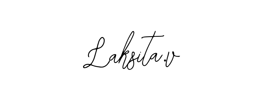 You can use this online signature creator to create a handwritten signature for the name Laksita.v. This is the best online autograph maker. Laksita.v signature style 12 images and pictures png