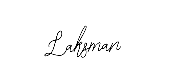 How to Draw Laksman signature style? Bearetta-2O07w is a latest design signature styles for name Laksman. Laksman signature style 12 images and pictures png