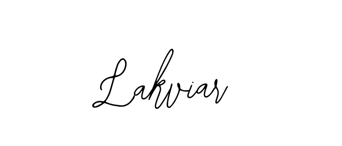 Use a signature maker to create a handwritten signature online. With this signature software, you can design (Bearetta-2O07w) your own signature for name Lakviar. Lakviar signature style 12 images and pictures png