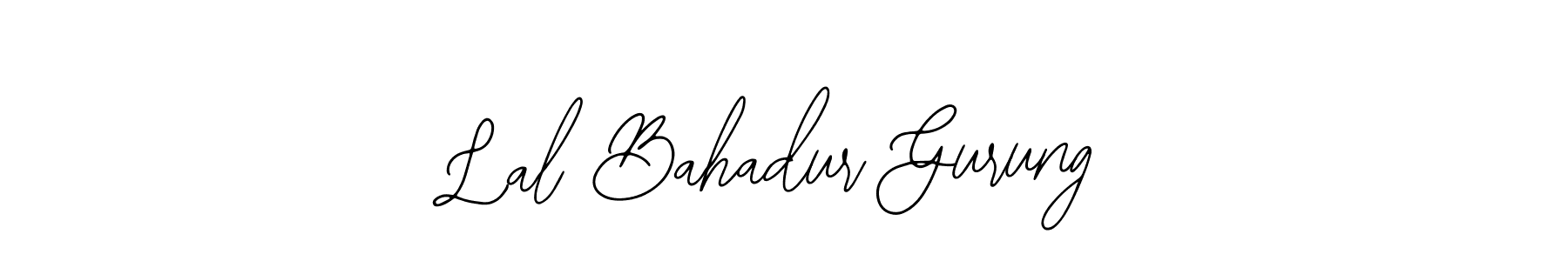 if you are searching for the best signature style for your name Lal Bahadur Gurung. so please give up your signature search. here we have designed multiple signature styles  using Bearetta-2O07w. Lal Bahadur Gurung signature style 12 images and pictures png