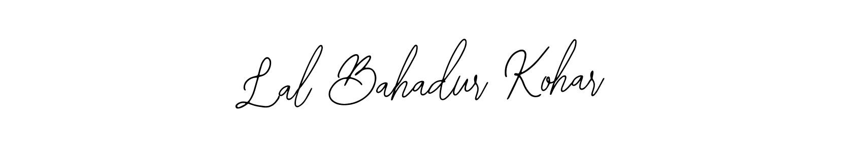 How to make Lal Bahadur Kohar name signature. Use Bearetta-2O07w style for creating short signs online. This is the latest handwritten sign. Lal Bahadur Kohar signature style 12 images and pictures png