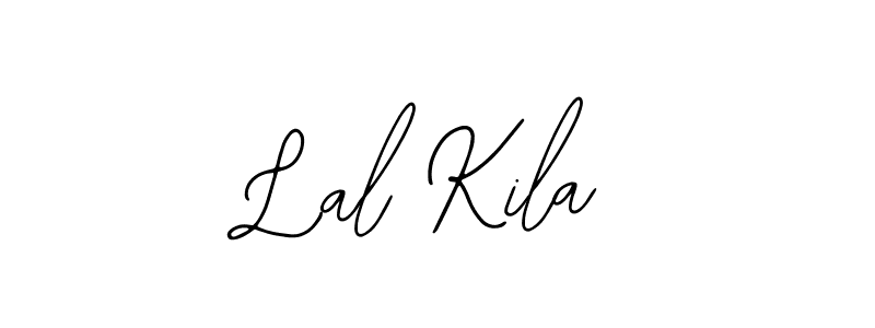 You should practise on your own different ways (Bearetta-2O07w) to write your name (Lal Kila) in signature. don't let someone else do it for you. Lal Kila signature style 12 images and pictures png