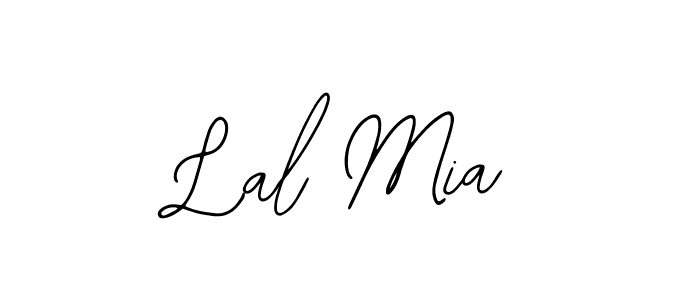 if you are searching for the best signature style for your name Lal Mia. so please give up your signature search. here we have designed multiple signature styles  using Bearetta-2O07w. Lal Mia signature style 12 images and pictures png