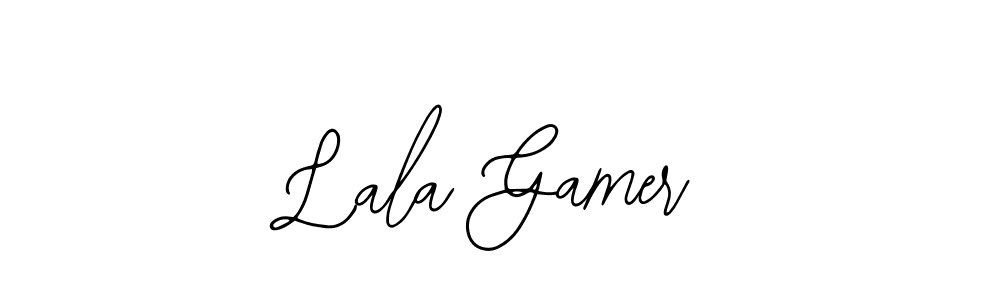 Bearetta-2O07w is a professional signature style that is perfect for those who want to add a touch of class to their signature. It is also a great choice for those who want to make their signature more unique. Get Lala Gamer name to fancy signature for free. Lala Gamer signature style 12 images and pictures png
