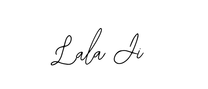 How to make Lala Ji signature? Bearetta-2O07w is a professional autograph style. Create handwritten signature for Lala Ji name. Lala Ji signature style 12 images and pictures png
