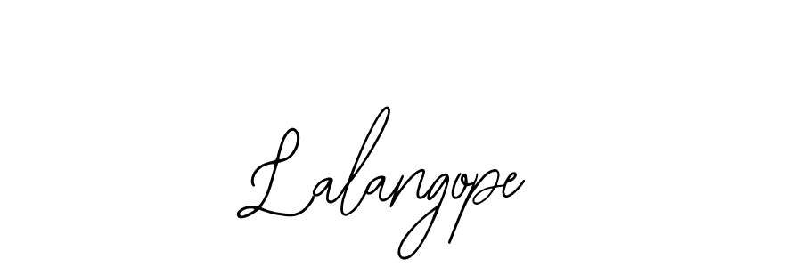 Lalangope stylish signature style. Best Handwritten Sign (Bearetta-2O07w) for my name. Handwritten Signature Collection Ideas for my name Lalangope. Lalangope signature style 12 images and pictures png