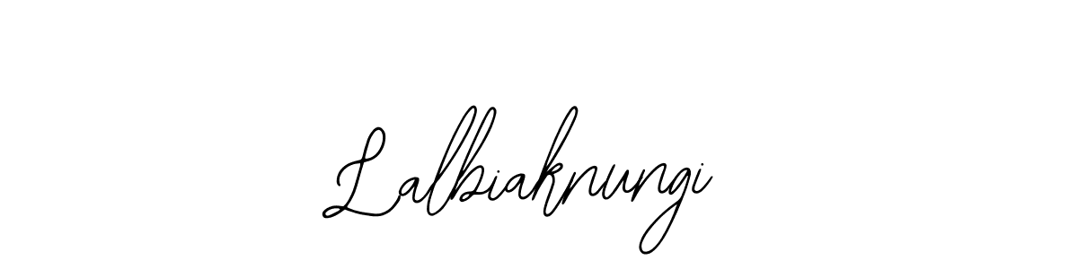 Here are the top 10 professional signature styles for the name Lalbiaknungi. These are the best autograph styles you can use for your name. Lalbiaknungi signature style 12 images and pictures png