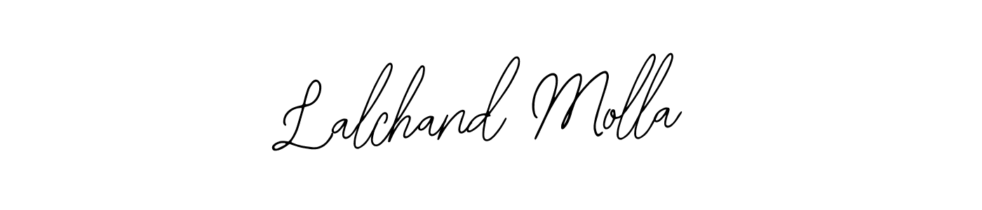 Similarly Bearetta-2O07w is the best handwritten signature design. Signature creator online .You can use it as an online autograph creator for name Lalchand Molla. Lalchand Molla signature style 12 images and pictures png