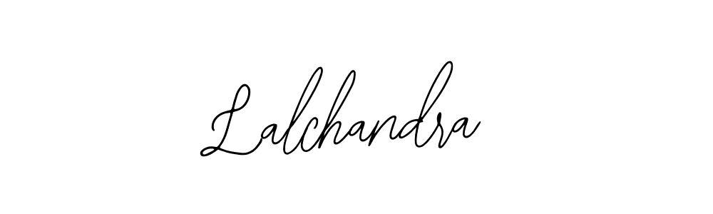 How to make Lalchandra name signature. Use Bearetta-2O07w style for creating short signs online. This is the latest handwritten sign. Lalchandra signature style 12 images and pictures png