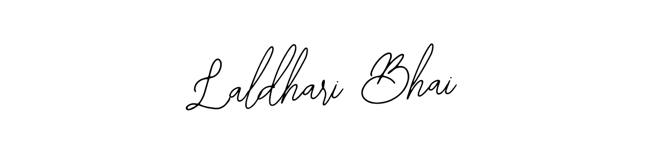 How to make Laldhari Bhai name signature. Use Bearetta-2O07w style for creating short signs online. This is the latest handwritten sign. Laldhari Bhai signature style 12 images and pictures png