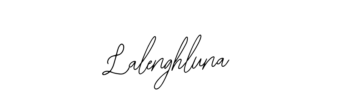 How to make Lalenghluna name signature. Use Bearetta-2O07w style for creating short signs online. This is the latest handwritten sign. Lalenghluna signature style 12 images and pictures png