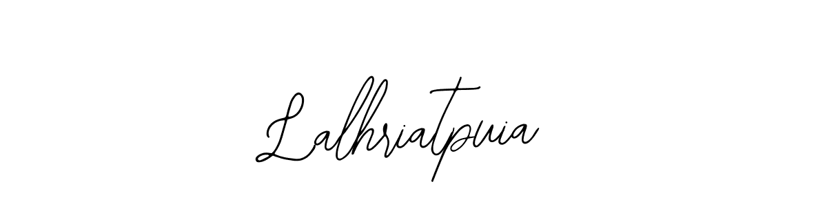 Create a beautiful signature design for name Lalhriatpuia. With this signature (Bearetta-2O07w) fonts, you can make a handwritten signature for free. Lalhriatpuia signature style 12 images and pictures png