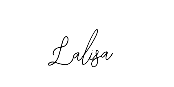 Design your own signature with our free online signature maker. With this signature software, you can create a handwritten (Bearetta-2O07w) signature for name Lalisa. Lalisa signature style 12 images and pictures png