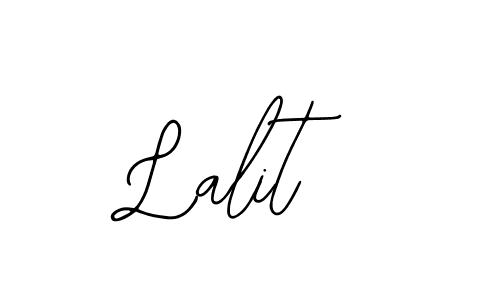 Use a signature maker to create a handwritten signature online. With this signature software, you can design (Bearetta-2O07w) your own signature for name Lalit. Lalit signature style 12 images and pictures png