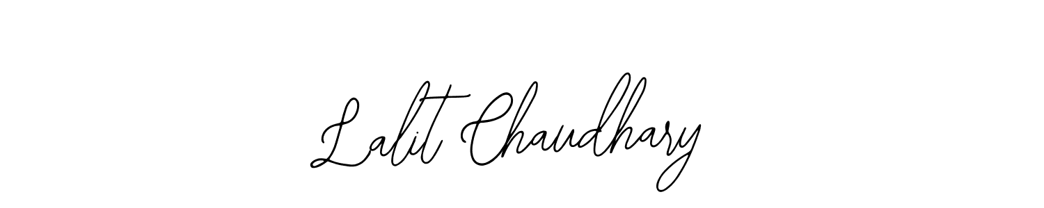 Make a beautiful signature design for name Lalit Chaudhary. With this signature (Bearetta-2O07w) style, you can create a handwritten signature for free. Lalit Chaudhary signature style 12 images and pictures png