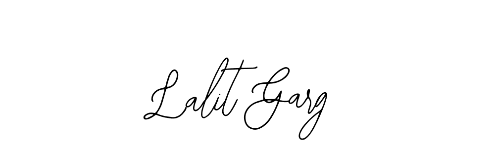 Design your own signature with our free online signature maker. With this signature software, you can create a handwritten (Bearetta-2O07w) signature for name Lalit Garg. Lalit Garg signature style 12 images and pictures png