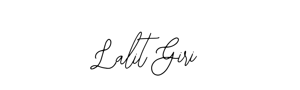 Lalit Giri stylish signature style. Best Handwritten Sign (Bearetta-2O07w) for my name. Handwritten Signature Collection Ideas for my name Lalit Giri. Lalit Giri signature style 12 images and pictures png