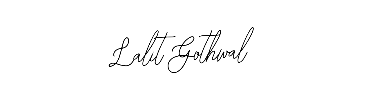 Create a beautiful signature design for name Lalit Gothwal. With this signature (Bearetta-2O07w) fonts, you can make a handwritten signature for free. Lalit Gothwal signature style 12 images and pictures png