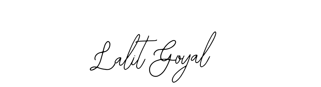 Use a signature maker to create a handwritten signature online. With this signature software, you can design (Bearetta-2O07w) your own signature for name Lalit Goyal. Lalit Goyal signature style 12 images and pictures png