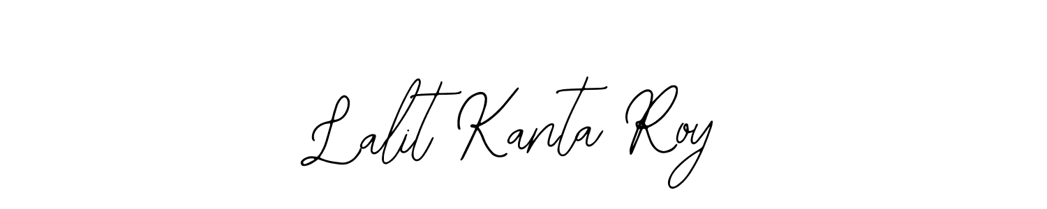 Make a short Lalit Kanta Roy signature style. Manage your documents anywhere anytime using Bearetta-2O07w. Create and add eSignatures, submit forms, share and send files easily. Lalit Kanta Roy signature style 12 images and pictures png