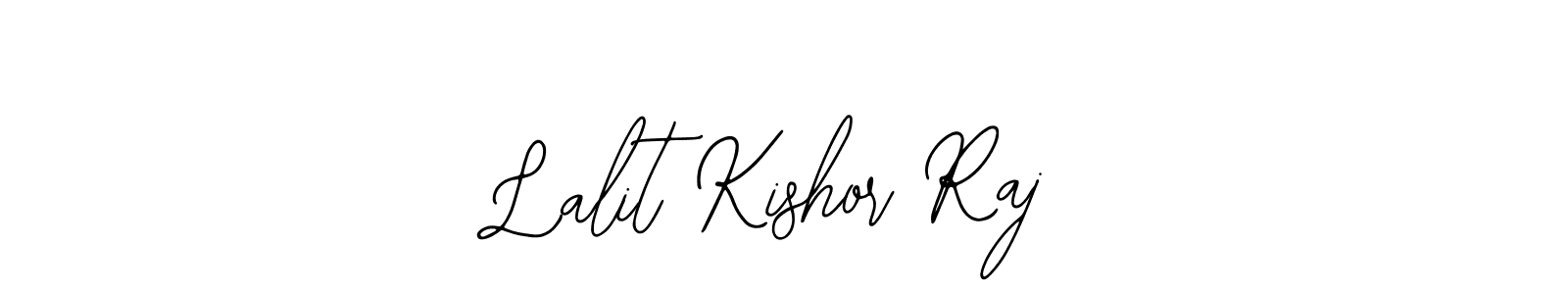 This is the best signature style for the Lalit Kishor Raj name. Also you like these signature font (Bearetta-2O07w). Mix name signature. Lalit Kishor Raj signature style 12 images and pictures png