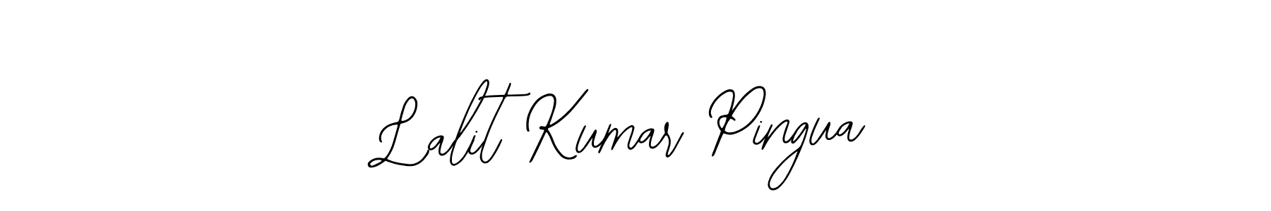 How to make Lalit Kumar Pingua signature? Bearetta-2O07w is a professional autograph style. Create handwritten signature for Lalit Kumar Pingua name. Lalit Kumar Pingua signature style 12 images and pictures png
