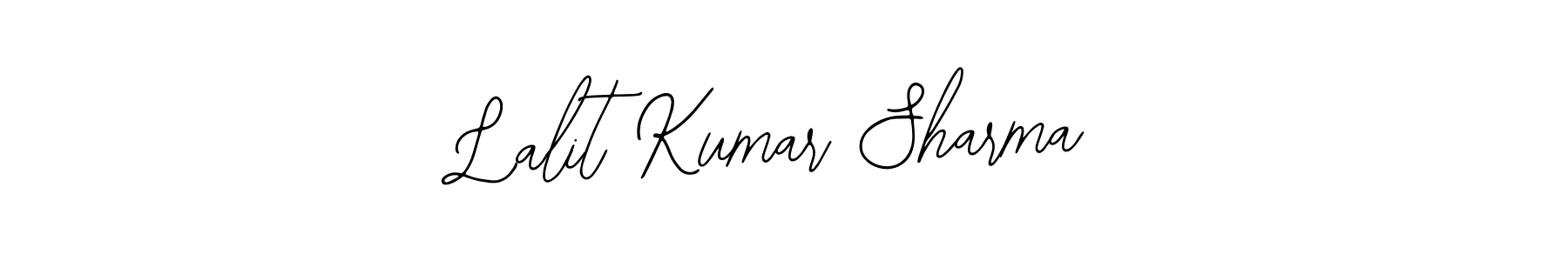 Make a beautiful signature design for name Lalit Kumar Sharma. With this signature (Bearetta-2O07w) style, you can create a handwritten signature for free. Lalit Kumar Sharma signature style 12 images and pictures png