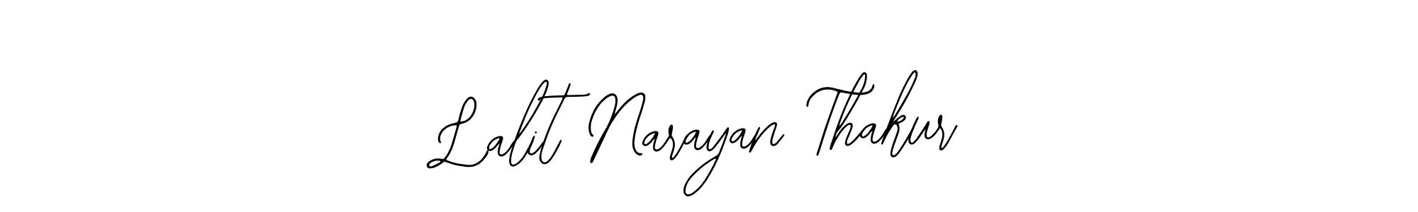 Make a beautiful signature design for name Lalit Narayan Thakur. With this signature (Bearetta-2O07w) style, you can create a handwritten signature for free. Lalit Narayan Thakur signature style 12 images and pictures png