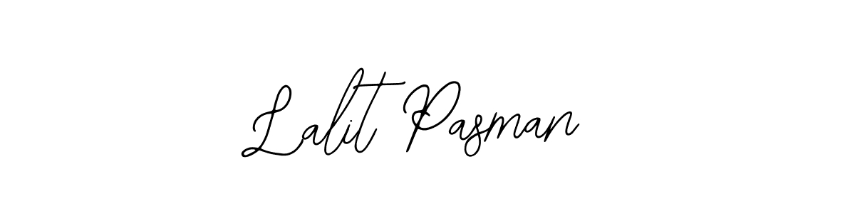 if you are searching for the best signature style for your name Lalit Pasman. so please give up your signature search. here we have designed multiple signature styles  using Bearetta-2O07w. Lalit Pasman signature style 12 images and pictures png