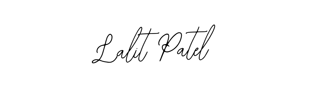 Make a short Lalit Patel signature style. Manage your documents anywhere anytime using Bearetta-2O07w. Create and add eSignatures, submit forms, share and send files easily. Lalit Patel signature style 12 images and pictures png