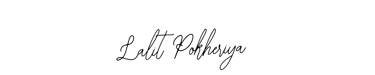 Once you've used our free online signature maker to create your best signature Bearetta-2O07w style, it's time to enjoy all of the benefits that Lalit Pokheriya name signing documents. Lalit Pokheriya signature style 12 images and pictures png