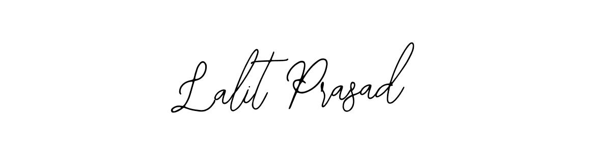 How to make Lalit Prasad name signature. Use Bearetta-2O07w style for creating short signs online. This is the latest handwritten sign. Lalit Prasad signature style 12 images and pictures png