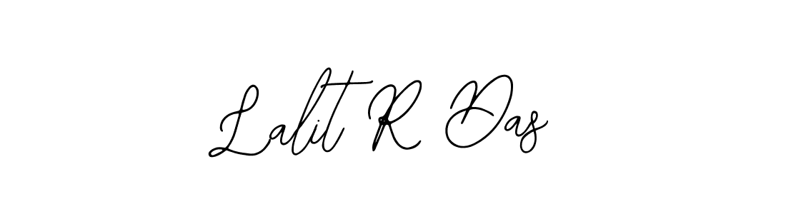 You should practise on your own different ways (Bearetta-2O07w) to write your name (Lalit R Das) in signature. don't let someone else do it for you. Lalit R Das signature style 12 images and pictures png