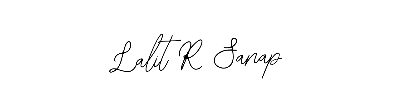 It looks lik you need a new signature style for name Lalit R Sanap. Design unique handwritten (Bearetta-2O07w) signature with our free signature maker in just a few clicks. Lalit R Sanap signature style 12 images and pictures png