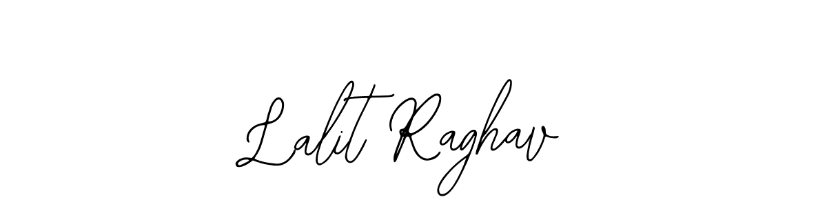 How to make Lalit Raghav name signature. Use Bearetta-2O07w style for creating short signs online. This is the latest handwritten sign. Lalit Raghav signature style 12 images and pictures png