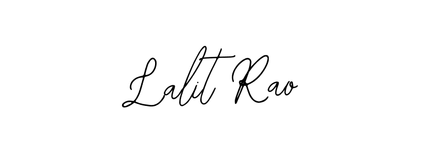 Similarly Bearetta-2O07w is the best handwritten signature design. Signature creator online .You can use it as an online autograph creator for name Lalit Rao. Lalit Rao signature style 12 images and pictures png