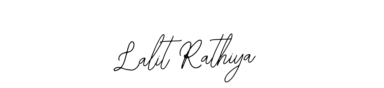 How to make Lalit Rathiya signature? Bearetta-2O07w is a professional autograph style. Create handwritten signature for Lalit Rathiya name. Lalit Rathiya signature style 12 images and pictures png