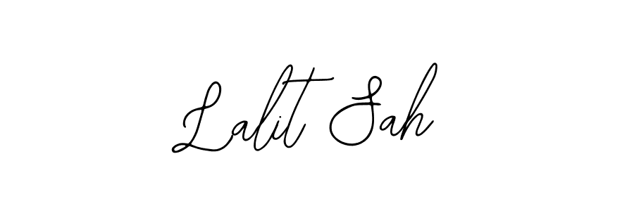 Bearetta-2O07w is a professional signature style that is perfect for those who want to add a touch of class to their signature. It is also a great choice for those who want to make their signature more unique. Get Lalit Sah name to fancy signature for free. Lalit Sah signature style 12 images and pictures png