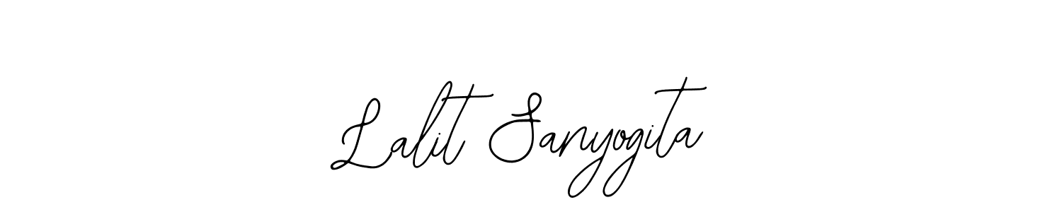 Make a beautiful signature design for name Lalit Sanyogita. Use this online signature maker to create a handwritten signature for free. Lalit Sanyogita signature style 12 images and pictures png