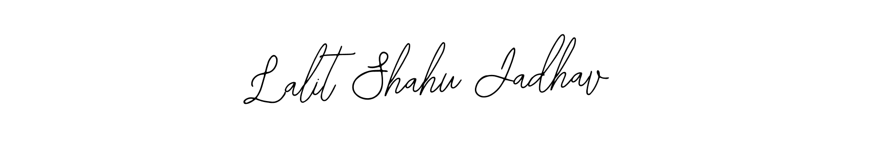 Design your own signature with our free online signature maker. With this signature software, you can create a handwritten (Bearetta-2O07w) signature for name Lalit Shahu Jadhav. Lalit Shahu Jadhav signature style 12 images and pictures png