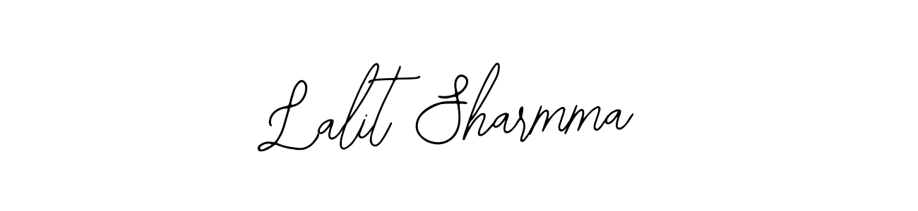 Also we have Lalit Sharmma name is the best signature style. Create professional handwritten signature collection using Bearetta-2O07w autograph style. Lalit Sharmma signature style 12 images and pictures png