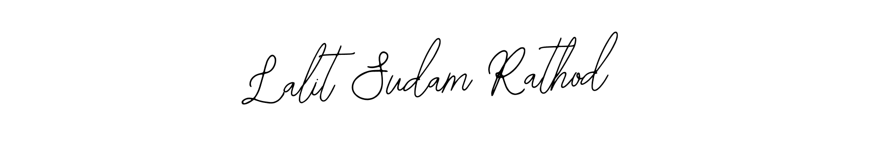 Make a beautiful signature design for name Lalit Sudam Rathod. With this signature (Bearetta-2O07w) style, you can create a handwritten signature for free. Lalit Sudam Rathod signature style 12 images and pictures png