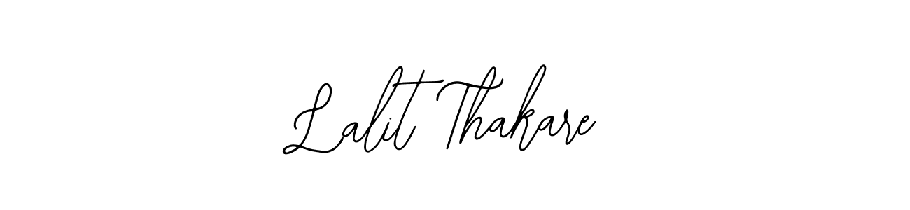 The best way (Bearetta-2O07w) to make a short signature is to pick only two or three words in your name. The name Lalit Thakare include a total of six letters. For converting this name. Lalit Thakare signature style 12 images and pictures png