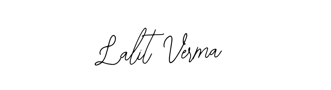 You should practise on your own different ways (Bearetta-2O07w) to write your name (Lalit Verma) in signature. don't let someone else do it for you. Lalit Verma signature style 12 images and pictures png