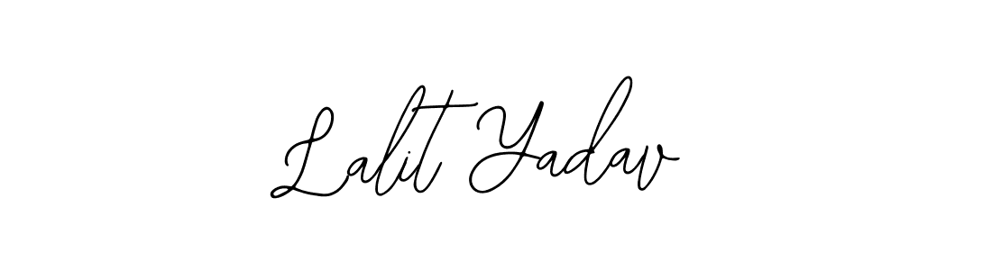 How to make Lalit Yadav signature? Bearetta-2O07w is a professional autograph style. Create handwritten signature for Lalit Yadav name. Lalit Yadav signature style 12 images and pictures png