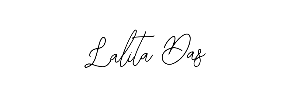 How to make Lalita Das name signature. Use Bearetta-2O07w style for creating short signs online. This is the latest handwritten sign. Lalita Das signature style 12 images and pictures png