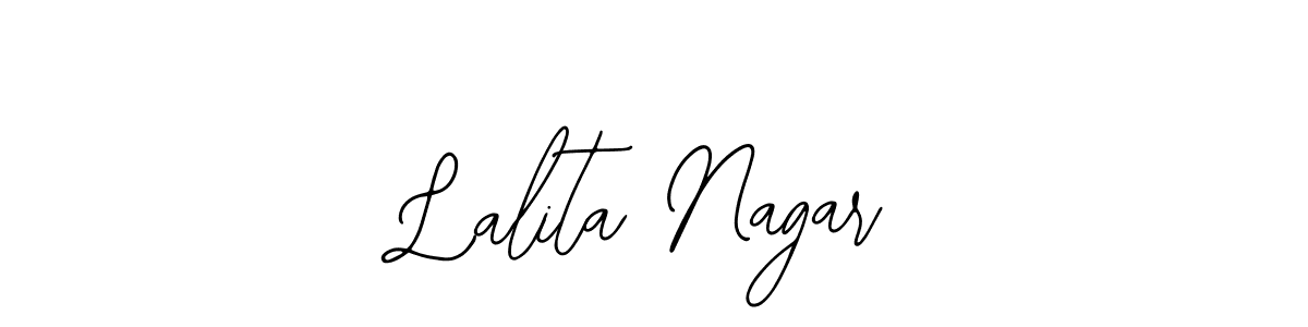 Also You can easily find your signature by using the search form. We will create Lalita Nagar name handwritten signature images for you free of cost using Bearetta-2O07w sign style. Lalita Nagar signature style 12 images and pictures png