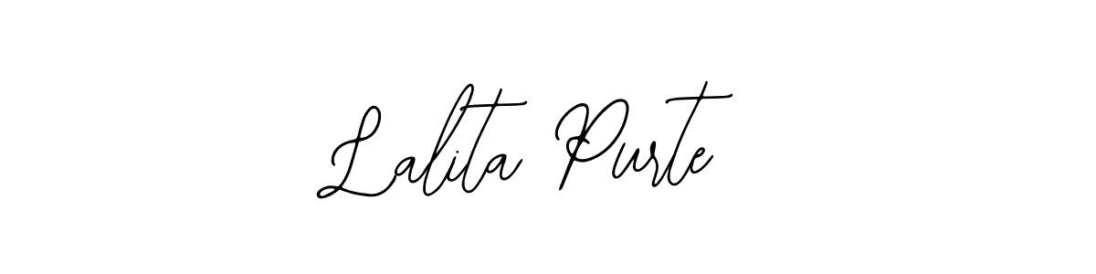 Best and Professional Signature Style for Lalita Purte. Bearetta-2O07w Best Signature Style Collection. Lalita Purte signature style 12 images and pictures png