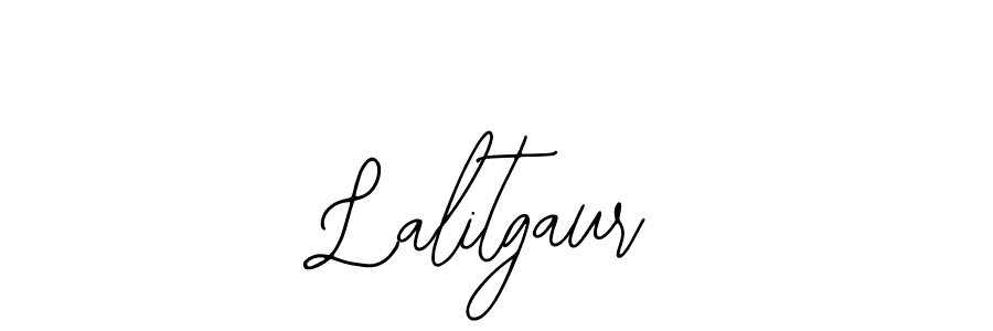 How to make Lalitgaur signature? Bearetta-2O07w is a professional autograph style. Create handwritten signature for Lalitgaur name. Lalitgaur signature style 12 images and pictures png
